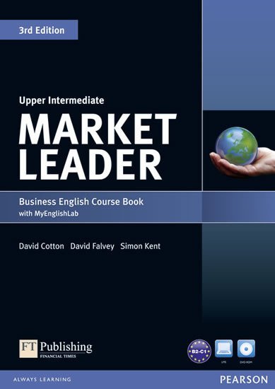Levně Market Leader 3rd Edition Upper Intermediate Coursebook w/ DVD-ROM/ MyEnglishLab Pack - David Cotton