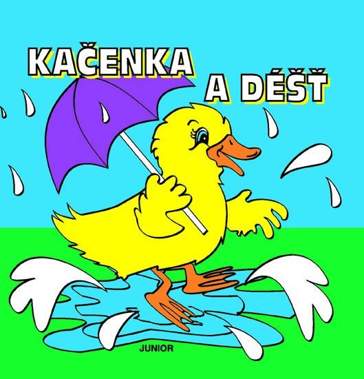 Levně Kačenka a déšť - kniha do vany - Zuzana Pospíšilová