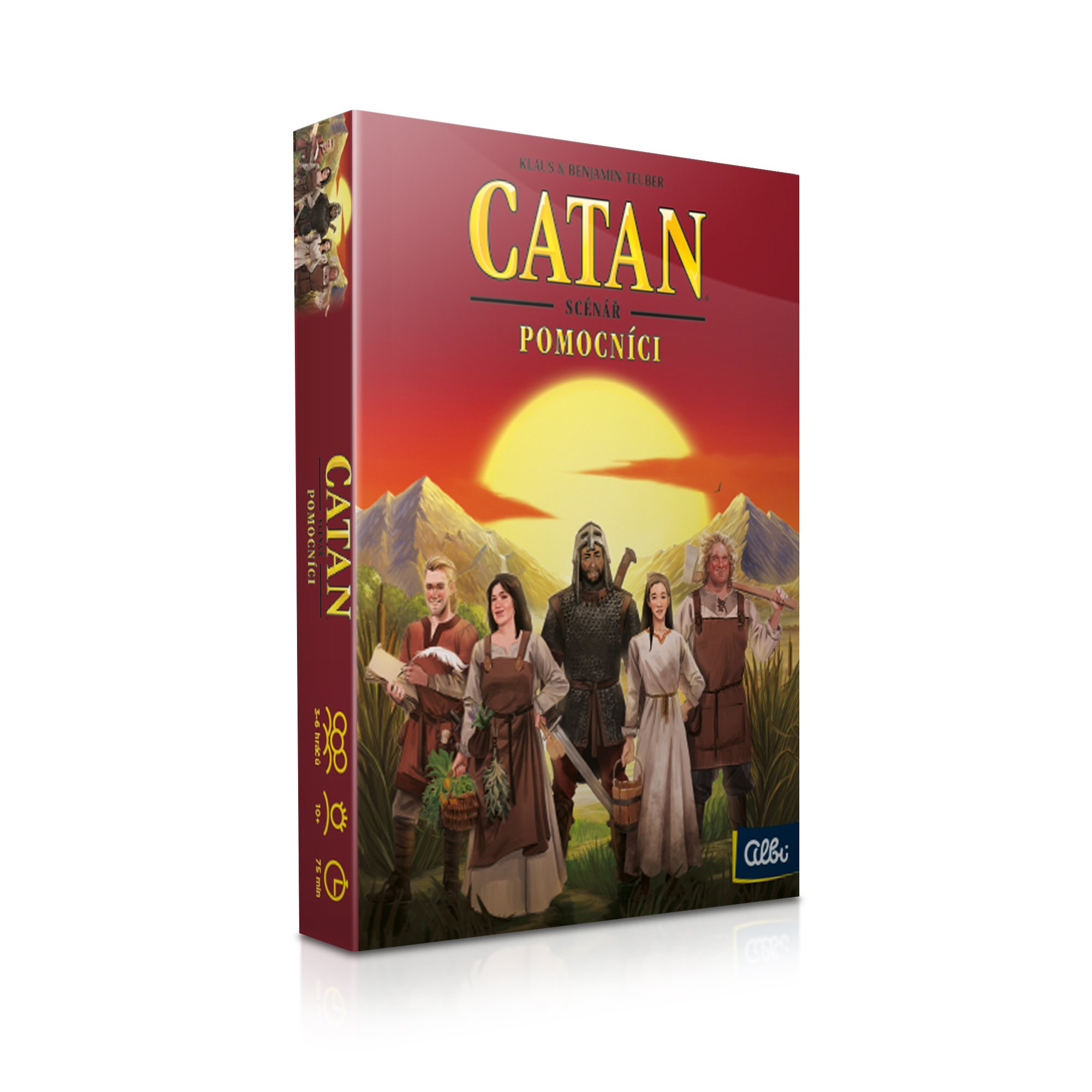 Levně Catan - scénář Pomocníci - Albi