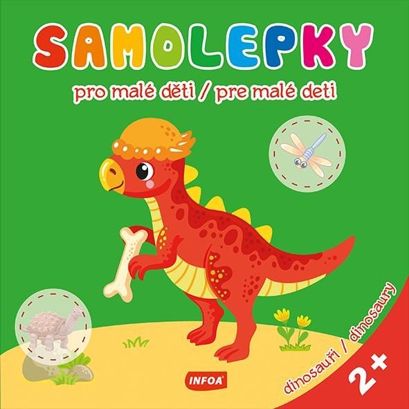 Levně Samolepky pro malé děti / Samolepky pre malé deti - Dinosauři