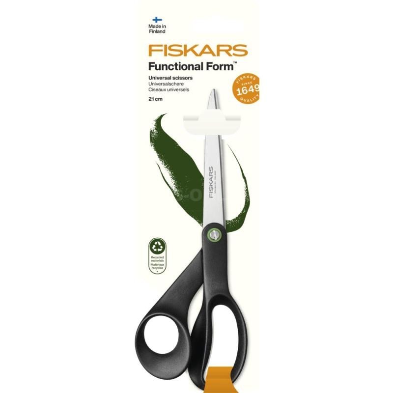 Levně Fiskars Univerzální nůžky Functional Form ReNew 21 cm