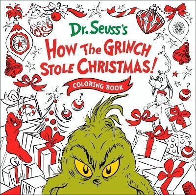 Levně How the Grinch Stole Christmas! Coloring Book - House Random