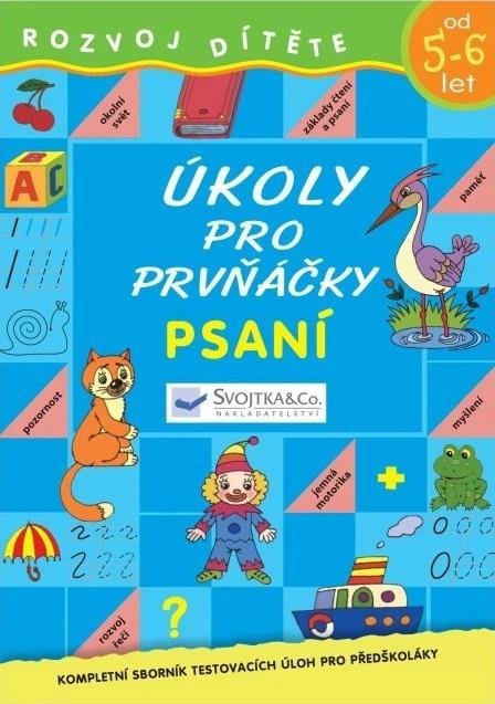 Úkoly pro prvňáčky - Psaní od 5-6 let