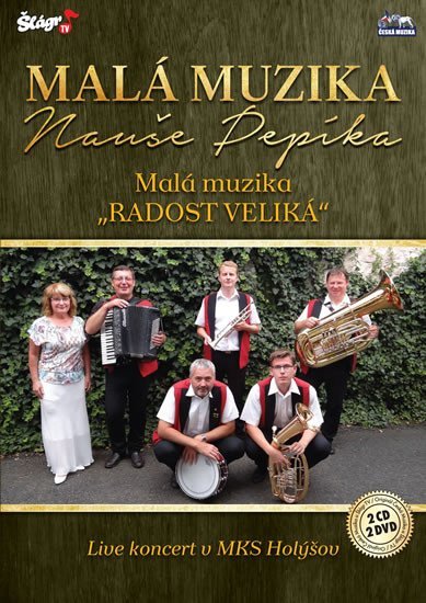 Levně Malá muziky Nauše Pepíka - Malá muzika, radost veliká - 2 CD + 2 DVD