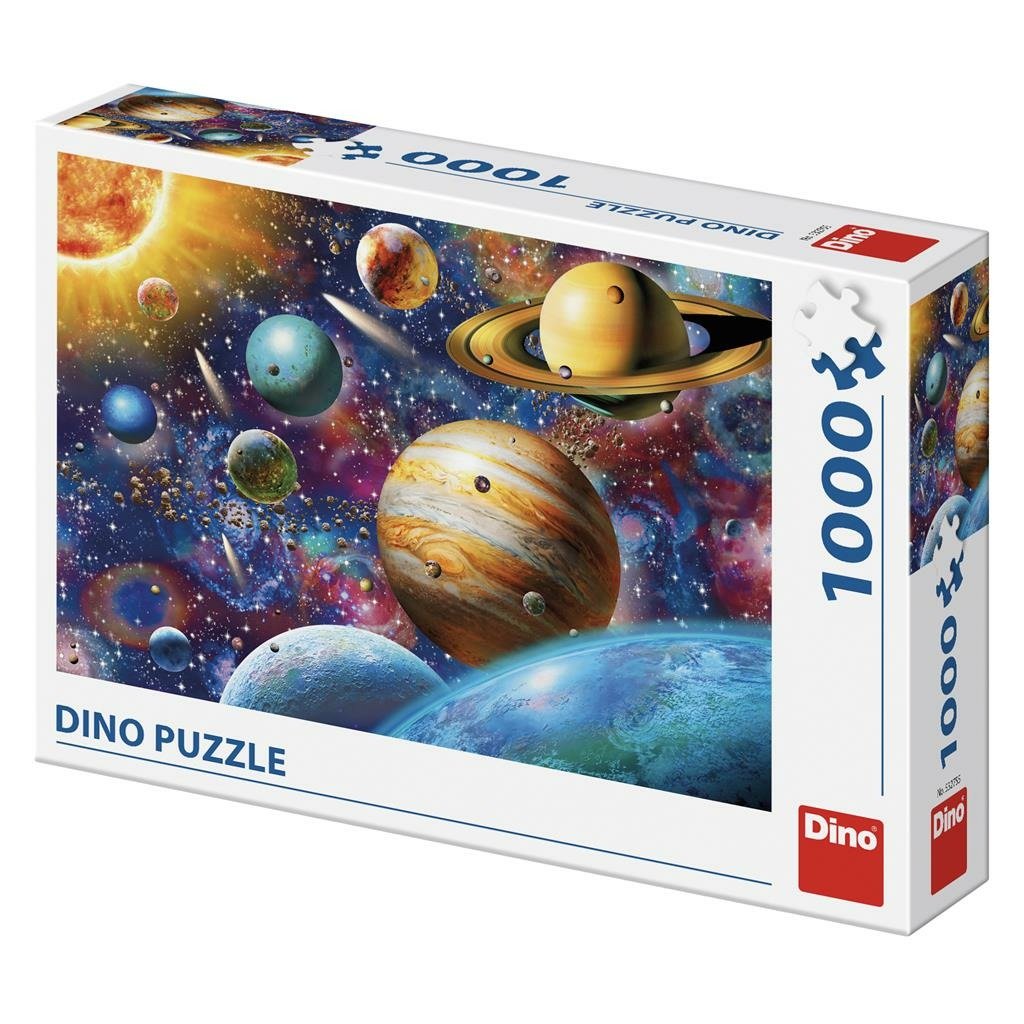 Planety - Puzzle 1000 dílků - Dino