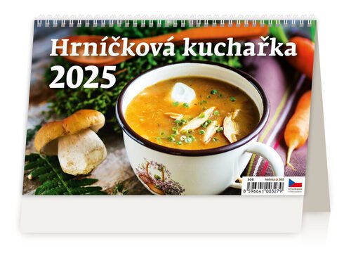 Levně Hrníčková kuchařka 2025 - stolní kalendář