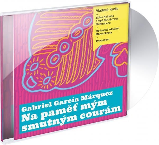 Na paměť mým smutným courám - 1CD mp3 (čte Vladimír Kudla) - Gabriel José García Márquez