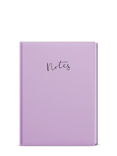 Levně Notes linkovaný Pastel fialová