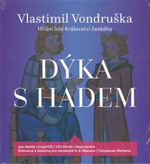 Dýka s hadem - 2 CDmp3 (Čte Jan Hyhlík) - Vlastimil Vondruška