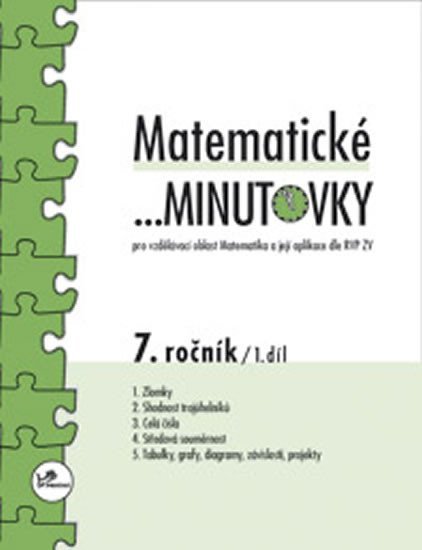 Matematické minutovky pro 7. ročník / 1. díl - Miroslav Hricz