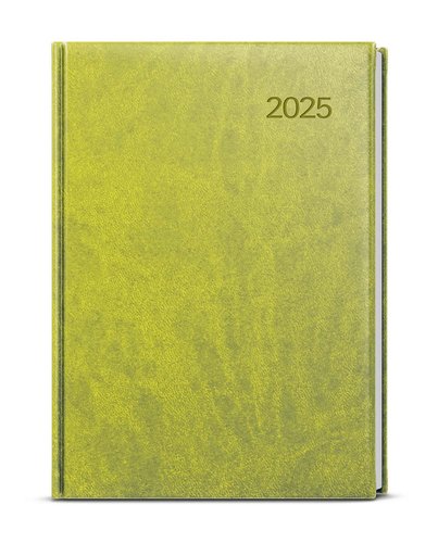 Levně Denní diář 2025 Adam Vivella B6 zelená