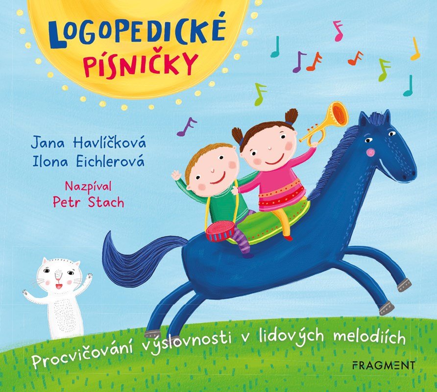 Logopedické písničky - Procvičování výslovnosti v lidových melodiích - CD, 2. vydání - Ilona Eichlerová