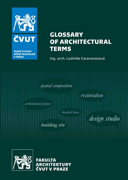 Levně Glossary of Architectural Terms - Ludmila Caravanasová