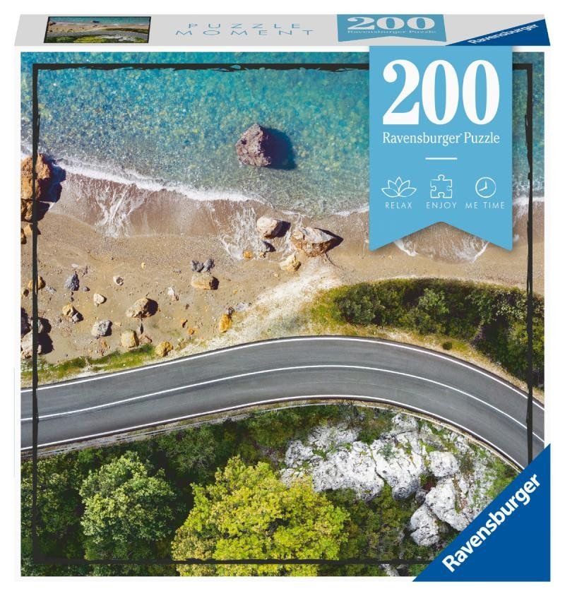 Levně Ravensburger Puzzle - Plážová cesta 200 dílků