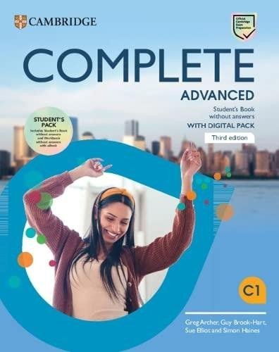 Complete Advanced Student´s Pack, 3rd edition - Simon Haines