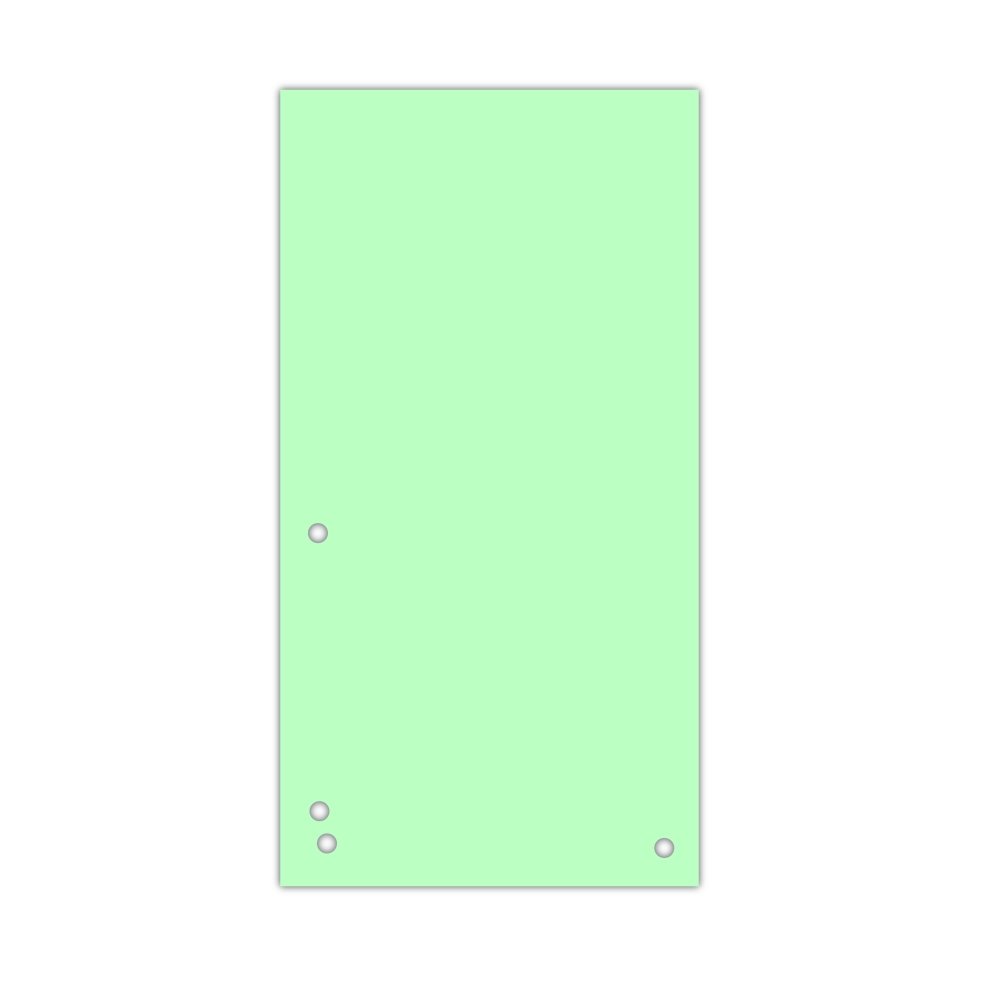 DONAU rozlišovací pruhy, 235 x 105 mm, karton, zelené