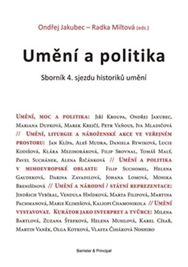 Levně Umění a politika - Sborník 4. sjezdu historiků umění - Ondřej Jakubec