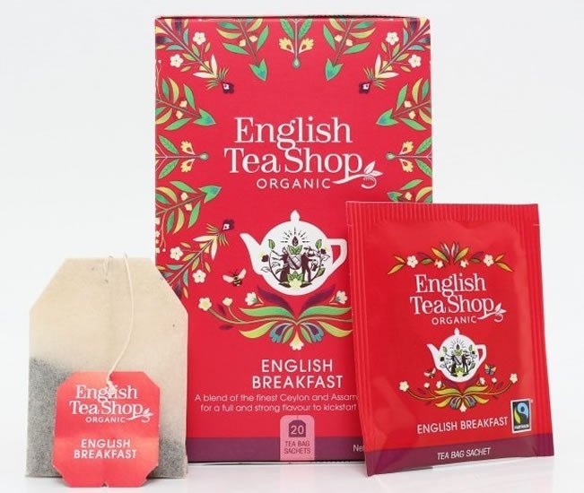 Levně English Tea Shop Čaj English Breakfast černý, 20 sáčků