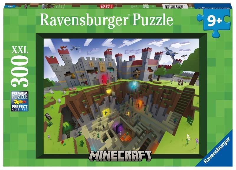 Levně Ravensburger Puzzle - Minecraft 300 dílků