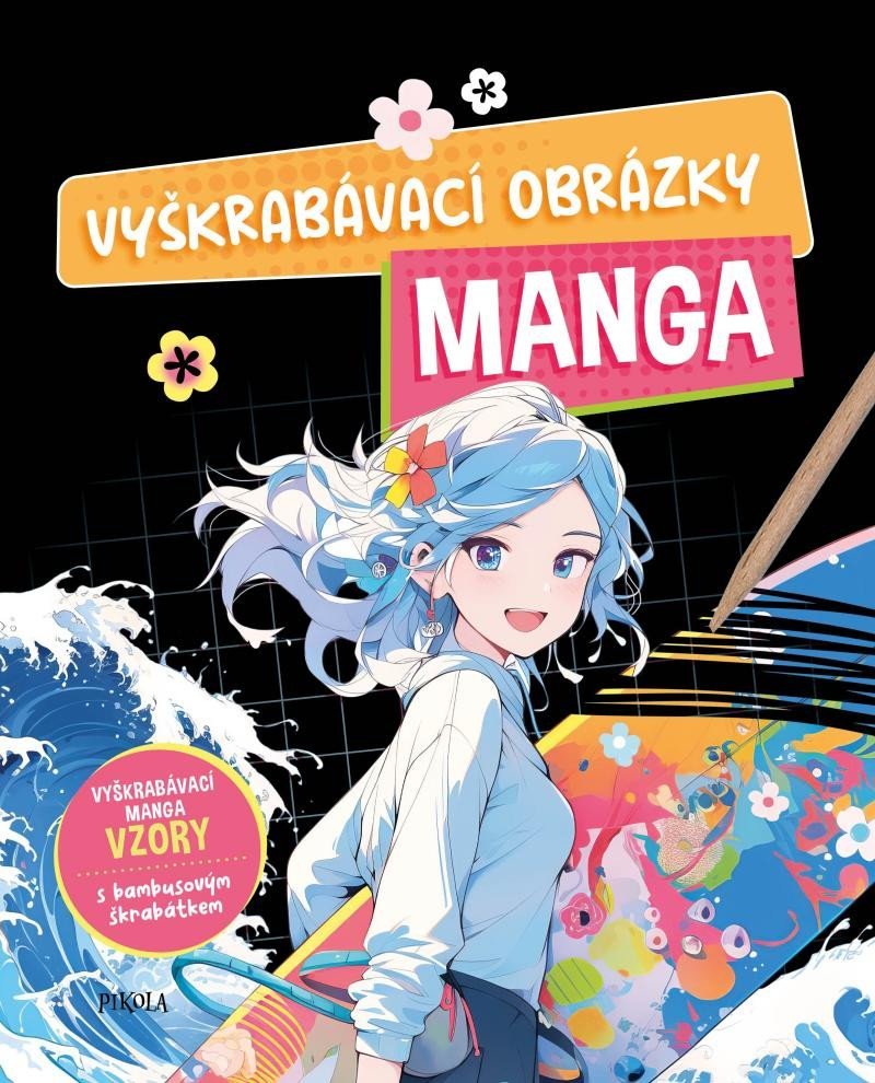 Levně Vyškrabávací obrázky: Manga