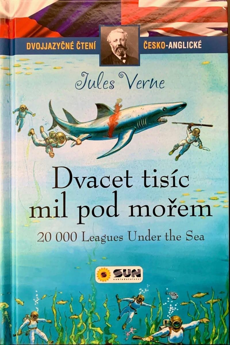 Levně Dvacet tisíc mil pod mořem - Dvojjazyčné čtení Č-A - Jules Verne