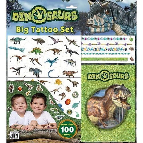 Levně Dinosauři - Velký set s tetováním