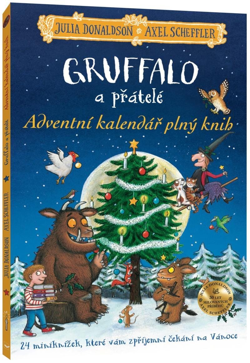 Levně Gruffalo a přátelé - Adventní kalendář plný knih - Julia Donaldsonová