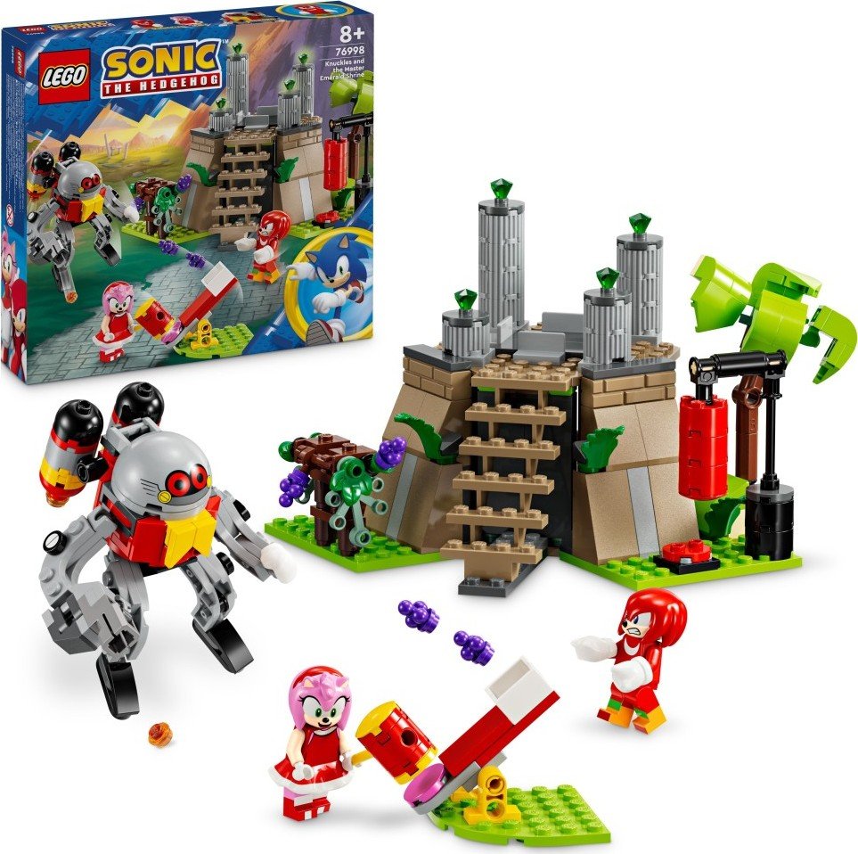 Levně LEGO® Sonic The Hedgehog™ 76998 Knuckles a chrám Master Emerald - LEGO® Sonic The Hedgehog™