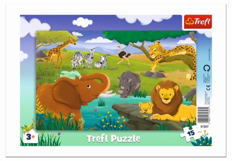 Levně Puzzle Savana 15 dílků