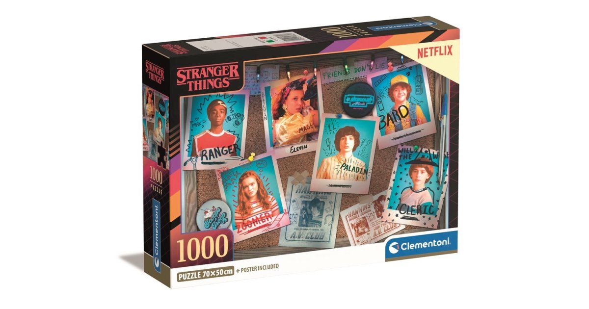 Product detail of Puzzle Stranger Things: Nástěnka 1000 dílků