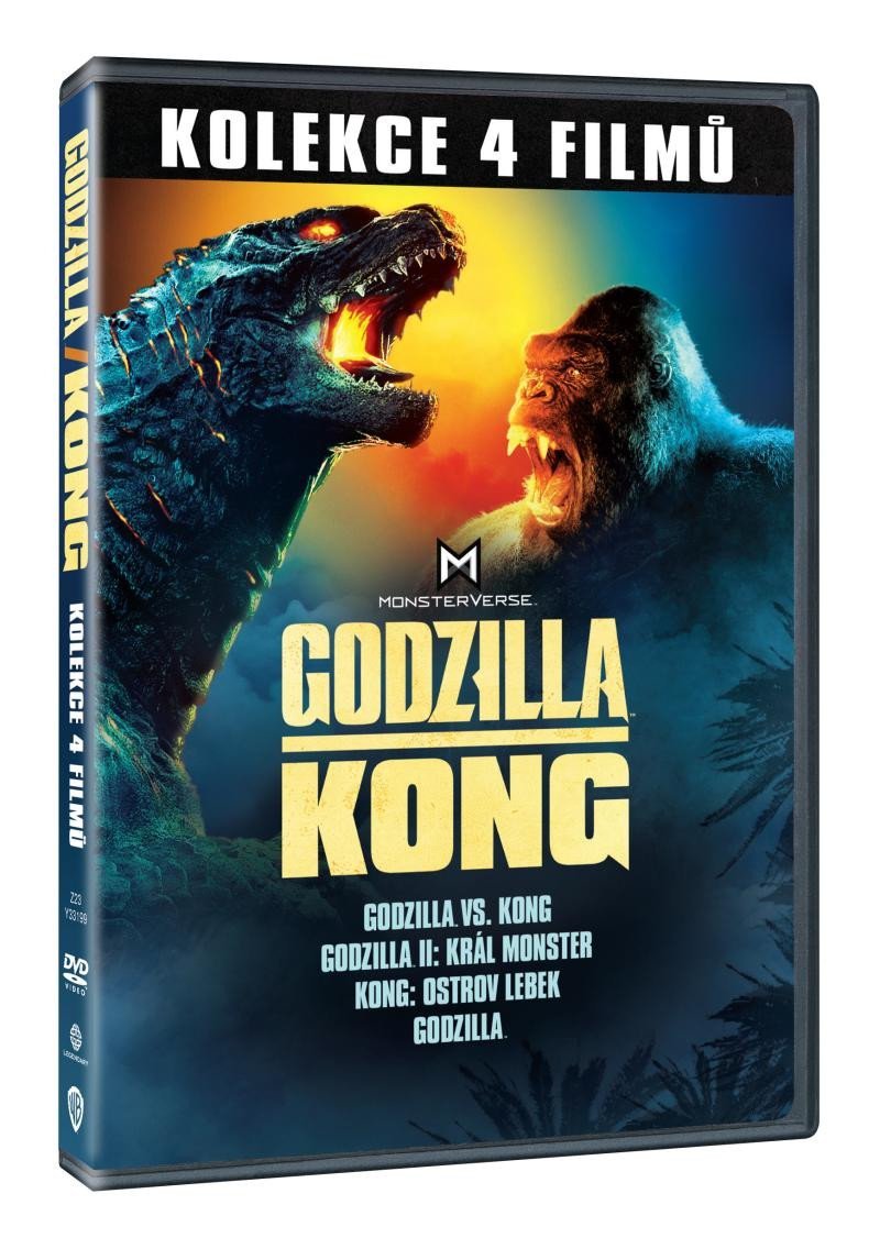 Levně Godzilla a Kong kolekce (4DVD)