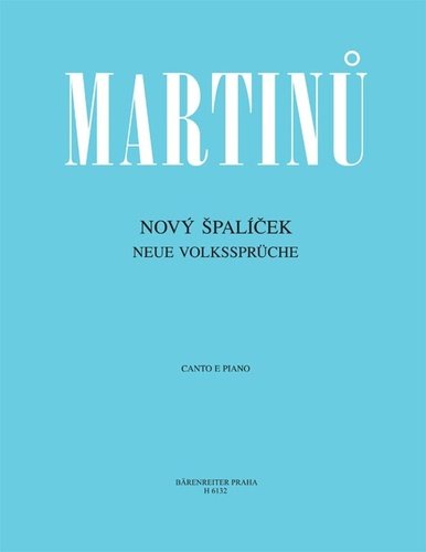 Levně Nový Špalíček - Bohuslav Martinů
