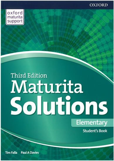 Levně Maturita Solutions Elementary Student´s Book 3rd (CZEch Edition) - Tim Falla