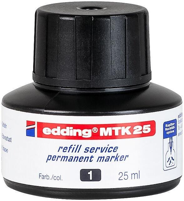 Levně Edding Inkoust MTK 25ml - černý