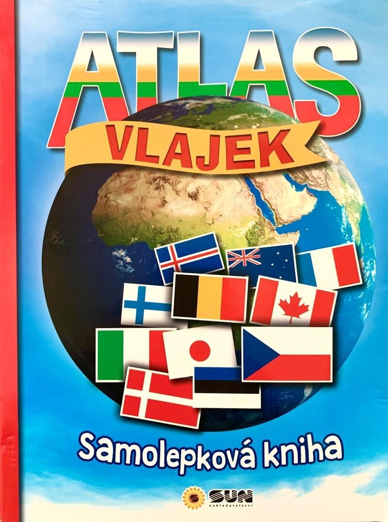 Levně Atlas vlajek - Samolepková knížka - kolektiv.