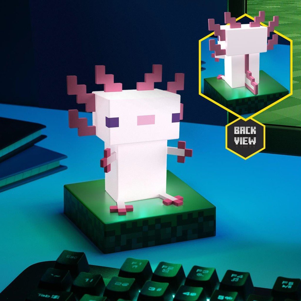 LED světlo Minecraft - Axolot - EPEE