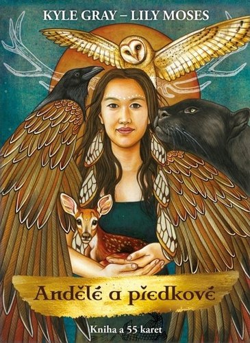 Andělé a předkové - kniha a 55 karet - Kyle Grey