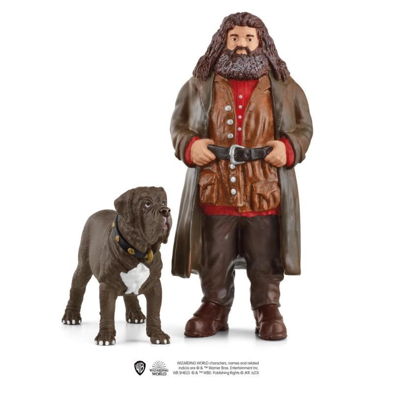 Schleich Harry Potter figurka - Hagrid a Tesák