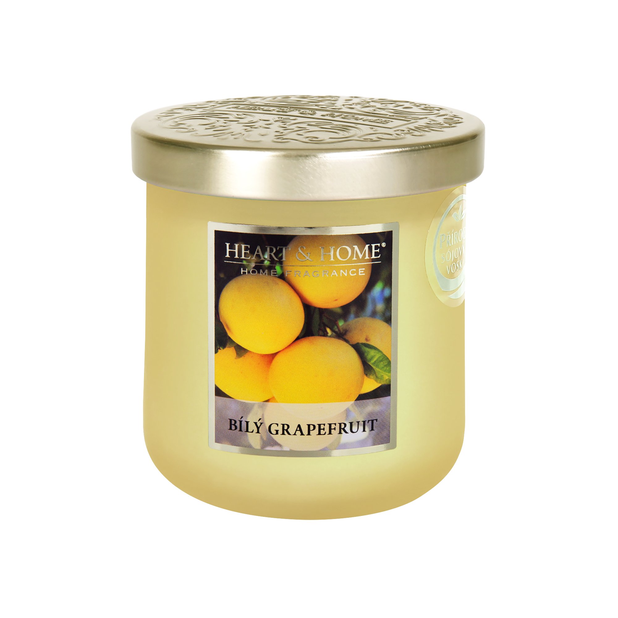 Levně Střední svíčka - Bílý grapefruit - Albi