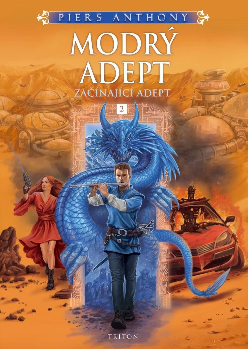 Levně Modrý Adept - Začínající Adept 2 - Piers Anthony