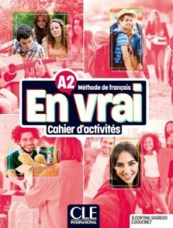 Levně En vrai A2 Cahier d'activités + Audio en ligne - Doucinet, Sandrine; Sagredo, Begona Cortina