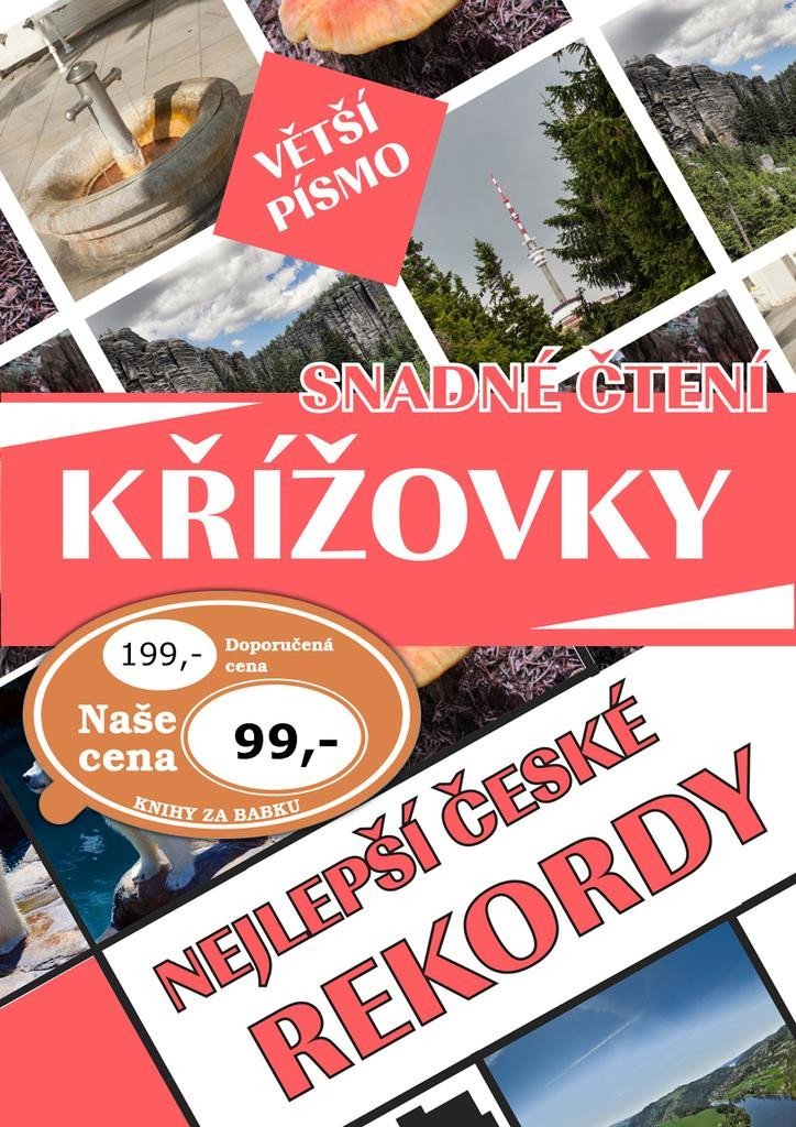 Levně Křížovky Nejlepší české rekordy