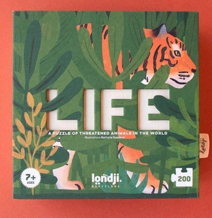 Product detail of LONDJI Puzzle LIFE Ohrožená zvířata - 200 pcs