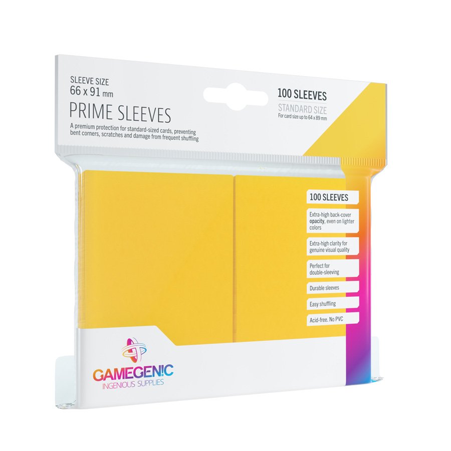 Levně Gamegenic: Prime Sleeves Yellow