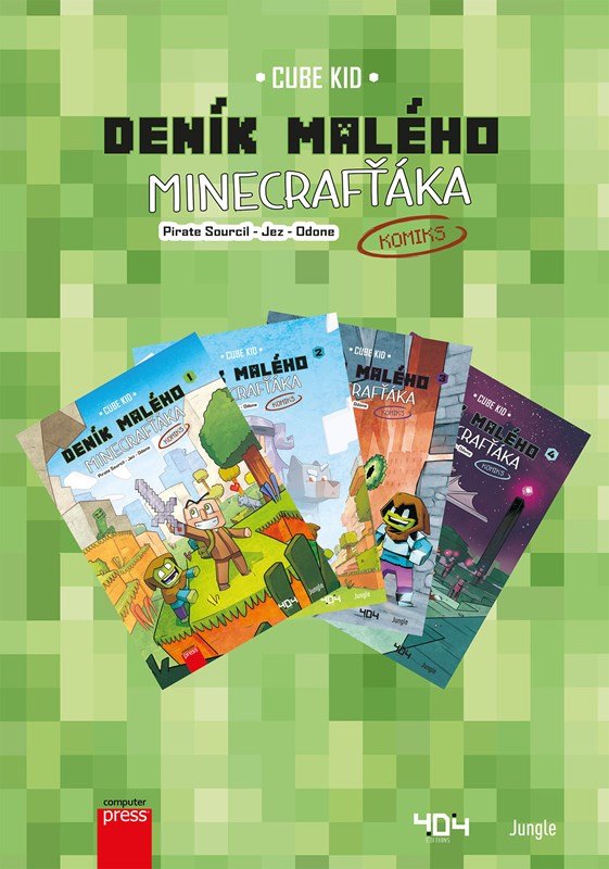 Deník malého Minecrafťáka: komiks komplet 1, 2. vydání - Cube Kid