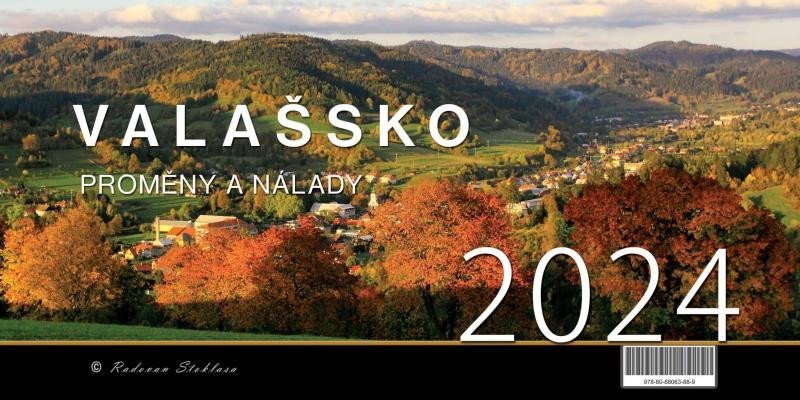 Levně Kalendář 2024 Valašsko/Proměny a nálady - stolní - Radovan Stoklasa