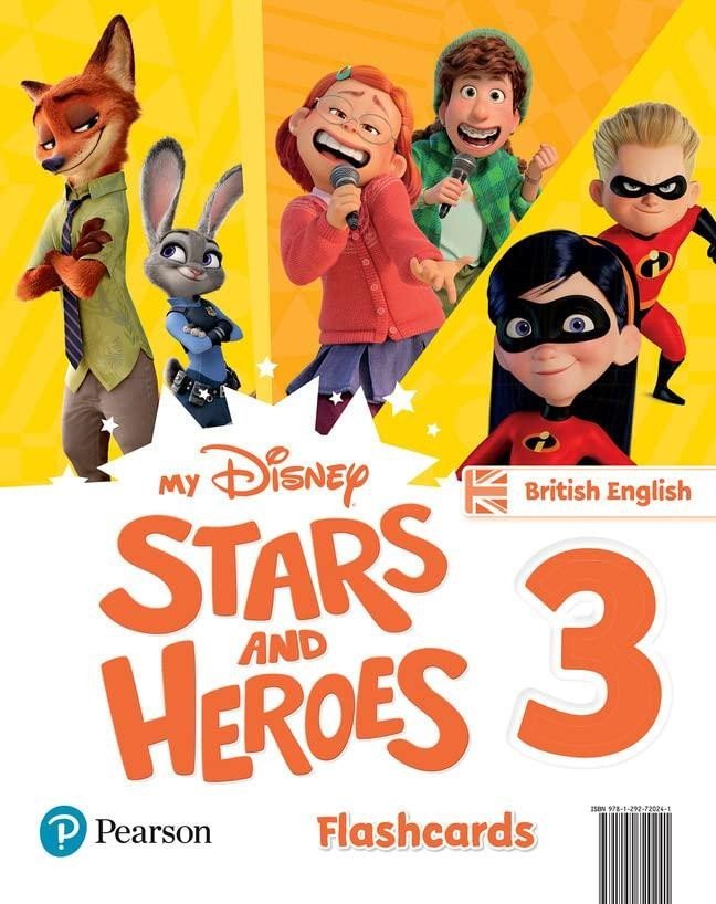 Levně My Disney Stars and Heroes 3 Flashcards / British English - kolektiv autorů