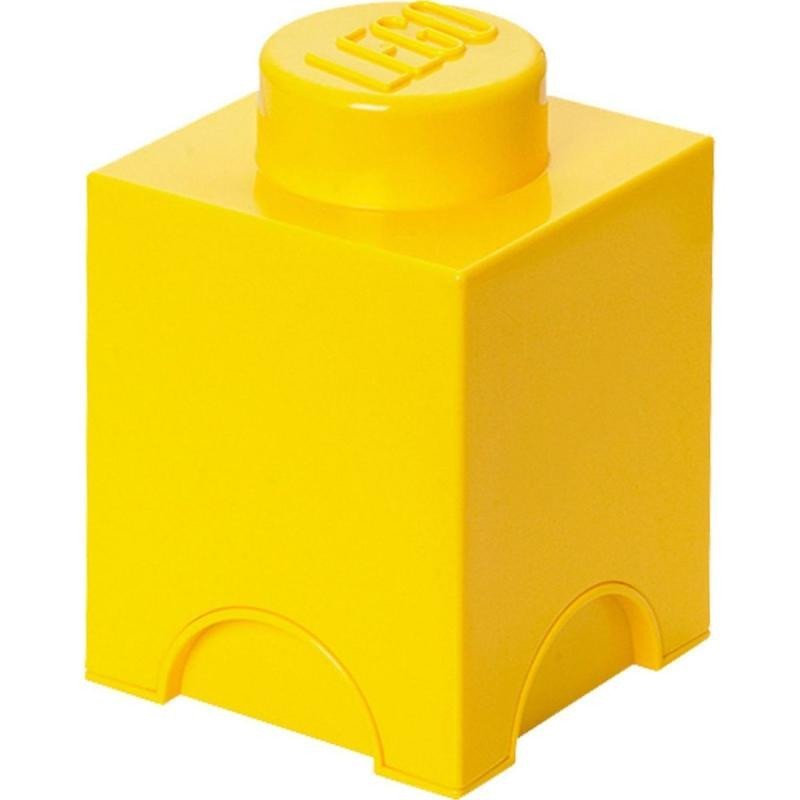 Levně Úložný box LEGO 1 - žlutý