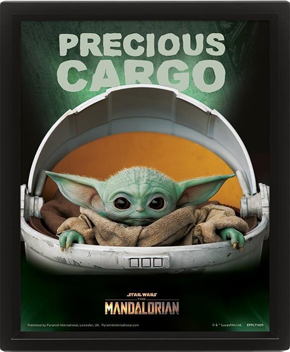 Obraz 3D Mandalorian Precious Cargo - EPEE