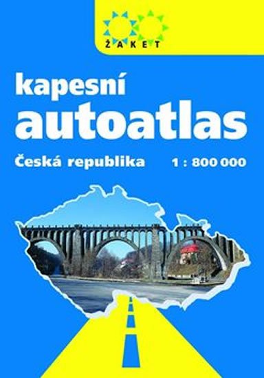 Levně Autoatlas ČR kapesní 1 : 800 000